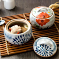 Miniatyrbild 2 av 5: 1 st keramisk gryta gryta ångande soppa färgglad keramisk skål keramisk matlagningsbord porslin mini soppa lergryta soppa gryta keramisk ångande kopp japansk stil