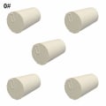 Miniatyrbilde 5 av 5: 5 stk solide gummistoppe plugger bunger laboratorieflaske rør forseglet lokk korker Jikaix 3 23x17x26mm