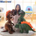 Pikkukuva 2 / 5: 50cm-80cm Simuloitu Dinosaurus Pehmolelut Täytetyt Eläimet Pehmo Dinosaurus Tyyny Tyrannosaurus Rex Nuket Lapset Tytöt Lahjat 50cm green