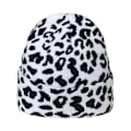 Miniatyrbild 1 av 4: Studentmössa Leopardmönster Varm Höst Vinter Tjock Stretchig Mössa för Utomhusbruk Leopard Print