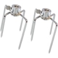 Pikkukuva 1 / 5: 2 kpl Grill Rotary Barbecue Grill Fork -lisävarusteet Grill Fork