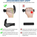 Miniatyrbilde 4 av 5: Ergonomiske sykkelhåndtak for alle sykler - Håndtak for perfekt grepsikkerhet, sklisikre sykkelhåndtak, styre