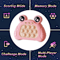 Pikkukuva 2 / 5: Elektroninen valaistu Pop Quick Push -pelikonsoli Fidget -lelut Poppet Sensory Toy Push Pop Bubble Toy Stress Relief Puzzle -peli lapselle Pink