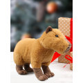 Miniatyrbilde 2 av 5: Realistisk Capybara Kosedyr Capybara Vektet Leke Simulering Myk Krypende Capybara Kosedyr