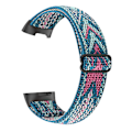 Pikkukuva 1 / 3: Rannekoru Hihna Kellohihna Nylon Hiha Fitbit-charge 5 Älykäs Rannekoru