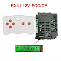 Miniatyrbild 5 av 5: Elektrisk leksaksbil för barn med Bluetooth-fjärrkontroll, Kontroller med mjukstartsfunktion 2.4g Bluetooth-sändare [xc] RX23 B FCC
