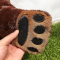 Miniatyrbillede 5 af 5: Simuleret Djungelskog Brunbjørn Kæmpe Pludselig Teddybjørn Legetøj Fyldte Dyr Blød Pude Pige Børn Fødselsdagsgave about 40cm