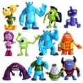 12-delars Monsters, Inc. Actionfigurset - Roliga Samlarobjekt