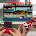 Miniatyrbild 5 av 5: 8-bitars retro videospelskonsol med 400 inbyggda klassiska spel 3,0 tum Dual Player Mini Handheld Videospelskonsol Av Out China yellow