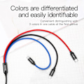 Miniatyrbild 10 av 11: Baseus 3-i-1 multiladdare, USB-C/Lightning/MicroUSB, 3,5A, 1,2m