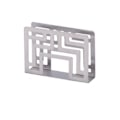 Miniatyrbillede 1 af 9: Servietholder i rustfrit stål, lodret servietholder silver style 1-style 1