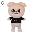 Miniatyrbillede 1 af 5: Skzoo - Stray Kids 20cm Dukke, Plyslegetøj, Chan Leebit Dwaekki Jiniret Han Quokka, Til Fans, Sød Gave C One-Size
