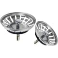 Miniatyrbilde 1 av 5: Kjøkkenvasksil, Vaskeproppfilter, Rustfritt Stål Vaskavløp til Kjøkkenet Ditt - 78mm Diameter - 2 Stk