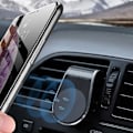 Pikkukuva 2 / 5: Universaali magneettinen auton puhelinteline L-muotoinen ilmanvaihtoaukko pidiketeline autolle magneetti GPS matkapuhelinteline auton lisävarusteet| | Ed