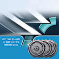Miniatyrbillede 3 af 5: 6 stk. Sh50 reservedele til Series 5000 barbermaskiner, S5000 S5420 S5380 S5351 Multiprecision-blad