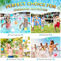 Miniatyrbilde 7 av 7: Magnetiske vannballonger, 12 stk gjenbrukbare vannballonger Rask fylling Selvlåsende, Vannkuler Bassengleker for hage Strand Sommer Vannleker 12pcs