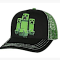 Miniatyrbild 2 av 2: Onxe One Size Steve Creeper Modell Baseballkeps Peaked Cap Barn Man Kvinna Spel Fans Födelsedagspresent Leksaker Min Värld Solhatt (hd) 3