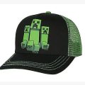 Pikkukuva 2 / 2: Onxe One Size Steve Creeper -malli Baseball-lippis huippulippis Lapset Mies Nainen Peli Fanit Syntymäpäivälahjat Lelut My Worldeds Aurinkolippis (hd) 3