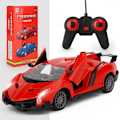 Miniatyrbild 3 av 3: 1:20 Bugatti Rc Bil Elektrisk Fjärrkontroll Bil Leksak För Barn Pojke Bilmodell Red