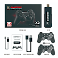 Pikkukuva 1 / 6: X2 GD10 3D-pelikonsoli 4K HD Retro-videopelikonsoli Langaton ohjain 128G Wireless 41,000 Games