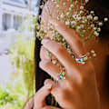 Miniatyrbillede 5 af 5: Til min datter Fidget Ring, jag din angst væk