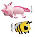 Pikkukuva 2 / 3: Minecraft pehmolelu Harvinainen Axolotl Pehmeä Pehmo Täytetty Eläinlahja 11,8 Tuumaa