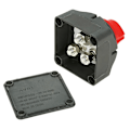 Miniatyrbillede 3 af 5: 12V/24V Dobbelt Batteri Selektor Switch 300A Batteri Hovedafbryder 4 Positions Switch Selektor til Bil RV