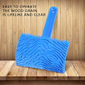 Pikkukuva 5 / 5: Imitation Wood Pattern Työkalusarja Eg300t 7 Tuuman Kumirulla + Ms16 Imitation Realistic Wood Grain T