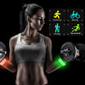 Miniatyrbilde 2 av 5: Pakke med 6 LED lys opp armbåndslap armbånd natt sikkerhetsarmbånd for sykling, gåing, løping, konsert, camping, utendørs sport 6 pcs