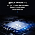 Miniatyrbild 5 av 5: Trådlös vattentät duschhögtalare 5.0 Bluetooth-högtalare med sugpropp Black without stickers
