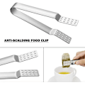 Miniatyrbillede 4 af 5: Royal Cuisine Teposeklemmer i rustfrit stål, Teposeholder i rustfrit stål, Teposeklemme, Teske, Tesil, Klemme til isterninger, Teposer