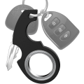 Miniatyrbilde 5 av 5: Nøkkelring Spinner Fidget Ring Leke, Metall Nøkkel Spinner, Fidget Nøkkelring Sensoriske Leker For Menn Kvinner Og Barn Black