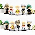 Miniatyrbillede 3 af 5: 5 stk. Anim One Punch Man Figur Saitama Actionfigur Samleobjekt Legetøjsgaver Pattern 2(5pcs) Multicolor