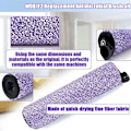 Miniatyrbillede 2 af 4: Udskiftningsbørste og filtre - 8 stk. - Mikrofiber - HydroVac-kompatibel