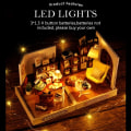 Miniatyrbild 4 av 11: DIY Dockhus Miniatyr med Möbler Trä Mini Hus Kits Rum Dekorationer Hantverk Present till Tonåringar Vuxna Kvinnor Män null - 4