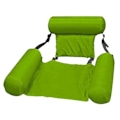 Miniatyrbillede 1 af 5: Oppustelig foldbar flydende række poolfest vand grøn Green