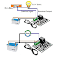 Miniatyrbillede 4 af 5: 4 stk. W1209 12v DC digital temperaturstyringsmodul, mikro digital termostat -50-110c elektronisk hy