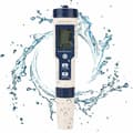 Vinterkampanj, 5 i 1 Vattenprovare Multifunktionell Vattenkvalitetstestare, Digital Tds/ec/salthalt/ph/temperatur För Dricksvatten, Pool, Akvarium,