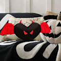 Miniatyrbilde 2 av 9: Halloween plysjleker, myk nakkestøttepute | Myke plysjleker, behagelige berøringsputeleker for soverom, sofa, sofa
