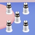 Miniatyrbillede 4 af 5: 5 stk. B22 til E27 Lysfatning Adapter Beslag Forlænger, Bajonet til Skrue, Adapter Holder til Pære