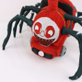 Miniatyrbilde 4 av 4: Choo-Choo Charles Charles Spider Train Game Doll Plysjleker