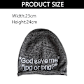 Miniatyrbilde 2 av 5: Y2k Beanie Huer Strikket Ullue Brev Jacquard Lue 2000-tallet Søt Menn Kvinner Unisex Hodeskallelue Ski Sykling Utendørs style 2
