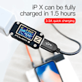 Miniatyrbild 9 av 11: Baseus 3-i-1 multiladdare, USB-C/Lightning/MicroUSB, 3,5A, 1,2m