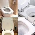 Pikkukuva 5 / 5: WC-istuimen saranoiden korjaussarja sinkkiseosta, WC-istuimen saranat puu-, hartsi- ja MDF-WC-istuimiin