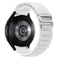 Miniatyrbillede 1 af 4: Udskiftningsarmbånd til Coros Pace 2 / Coros Apex 42mm, 20mm Universal Nylon Justerbar Urrem White
