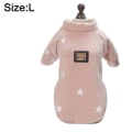 Miniatyrbillede 2 af 2: Hundeklæder Hund Femstjernet Sweater Varm Og Komfortabel Sweater l