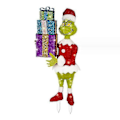 Miniatyrbild 4 av 5: Jultomte Grinch Kommer Belysning Jul Utomhus Trädgård Dekoration Led Belysning C