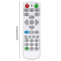 Miniatyrbillede 5 af 5: Fjernbetjening Q-3101 til Pa503x Q-3101 Pa502s Pjd51 projektorcontroller