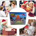 Miniatyrbillede 3 af 4: Dino Adventskalender 24 Dage Dinosaur Countdown Kalender Legetøj - Dino Legetøj Jule-Countdown Kalender, Uddannelsesmæssigt Dinosaur Legetøj til Fest