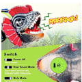 Miniatyrbilde 3 av 4: Hodelykt - Dinosaur Hodelykt for Barn Dinosaur Leke Hodelykt Lommelykt for Gutter, Jenter eller Voksne Brølende Dino Hodelykt for Camping [DB] 1stk